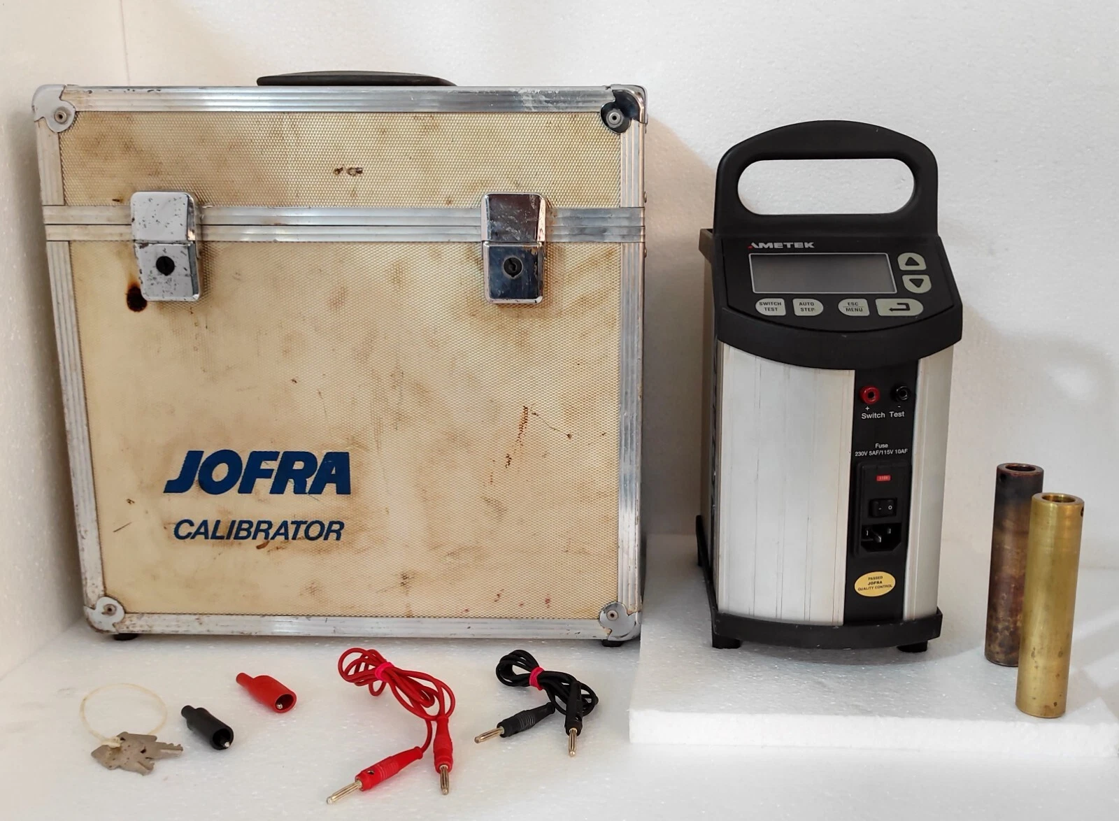 Jofra C-650 Ametek Jofra Temperature Calibrator Jofra Ametek C650